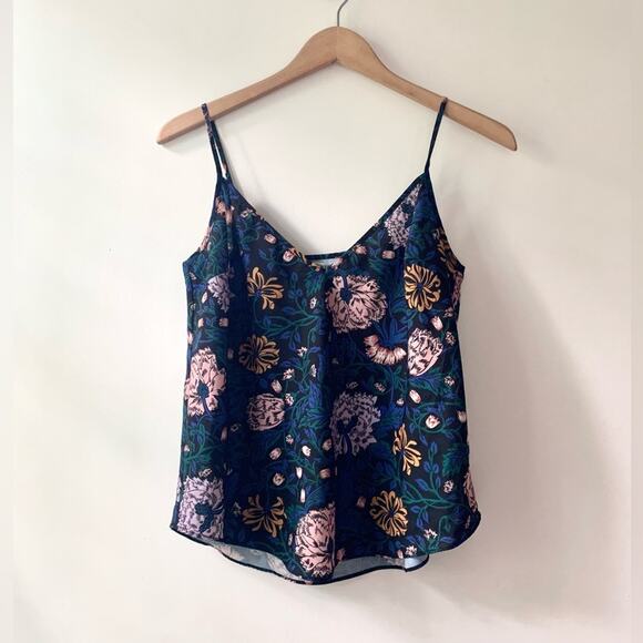 Veronica Beard Floral Silk Tank - Picture 4 of 9